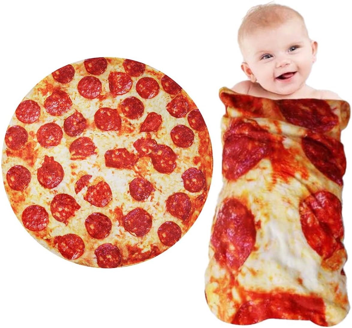 Taco Blanket Baby Tortilla Blanket Burrito Swaddle 0-9 Months