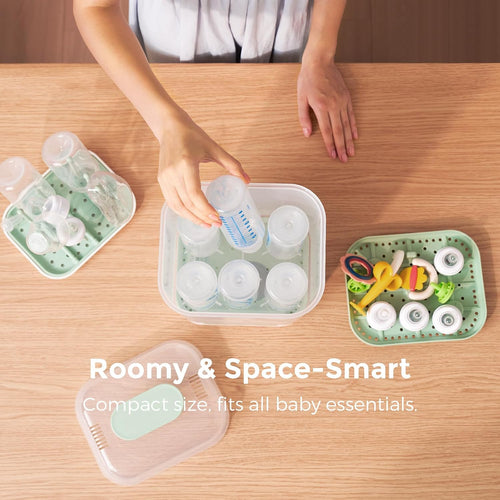 Momcozy New Modular Nesting 4 in 1 Compact Bottle Sterilizer and Dryer