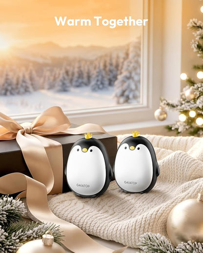 Gaiatop Magnetic Hand Warmers Rechargeable 2 Pack, Pocket Penguin