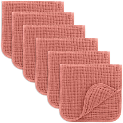 Comfy Cubs Muslin Burp Cloths 20x10" 10 Pack, Baby Burp Cloths - Multi