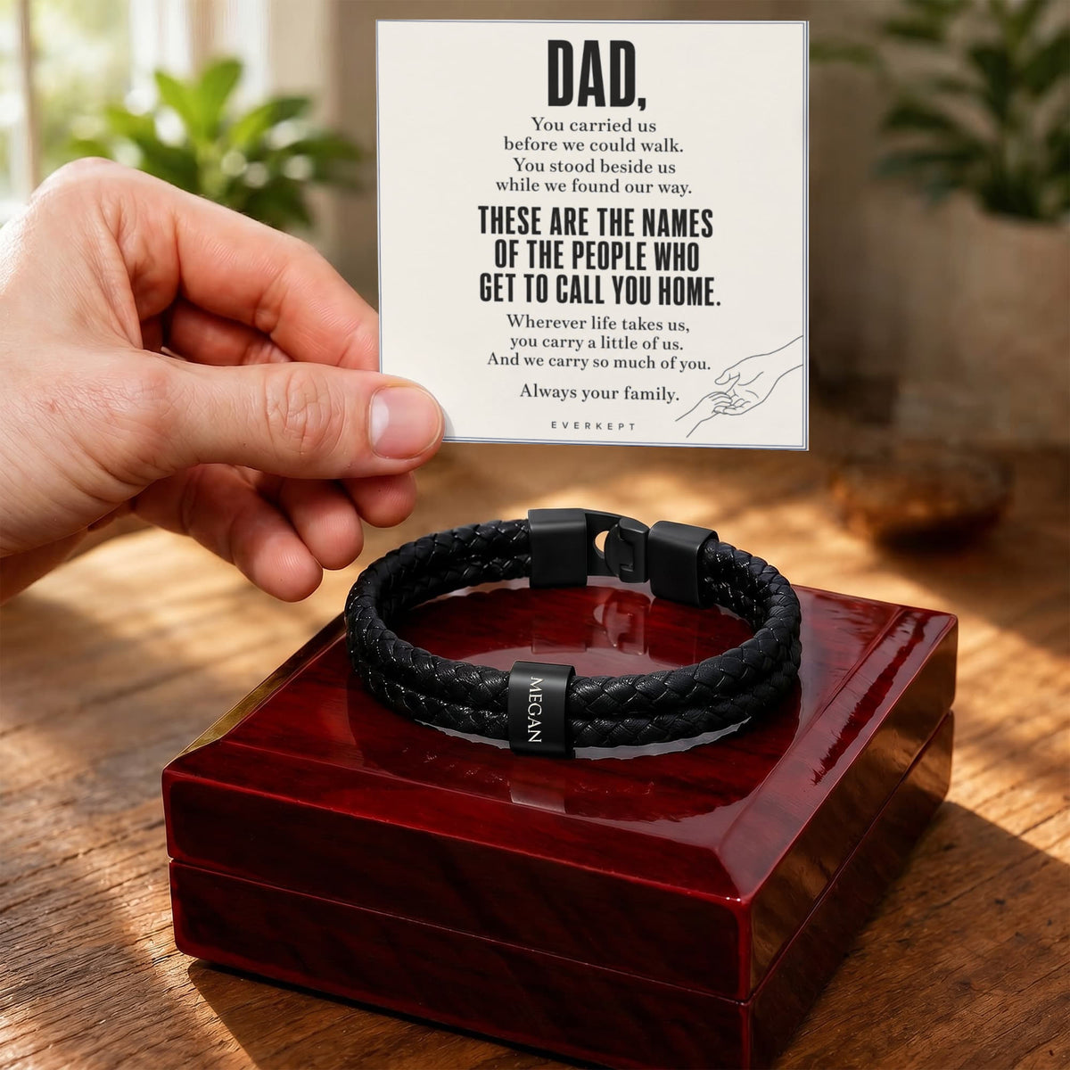 Dad — The Names You Carry Bracelet