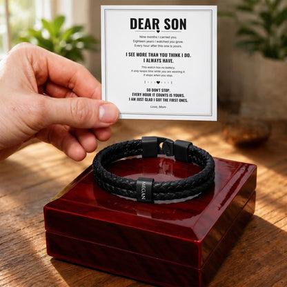 To My Son Forever Bracelet