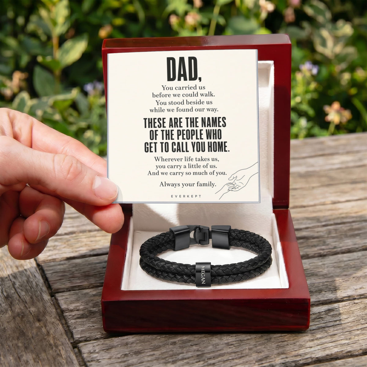 Dad — The Names You Carry Bracelet