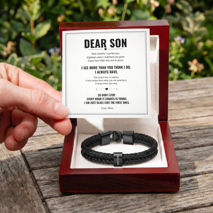 To My Son Forever Bracelet
