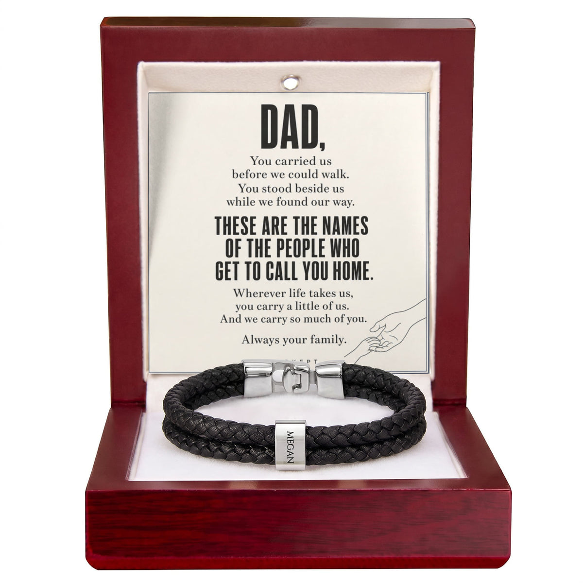 Dad — The Names You Carry Bracelet
