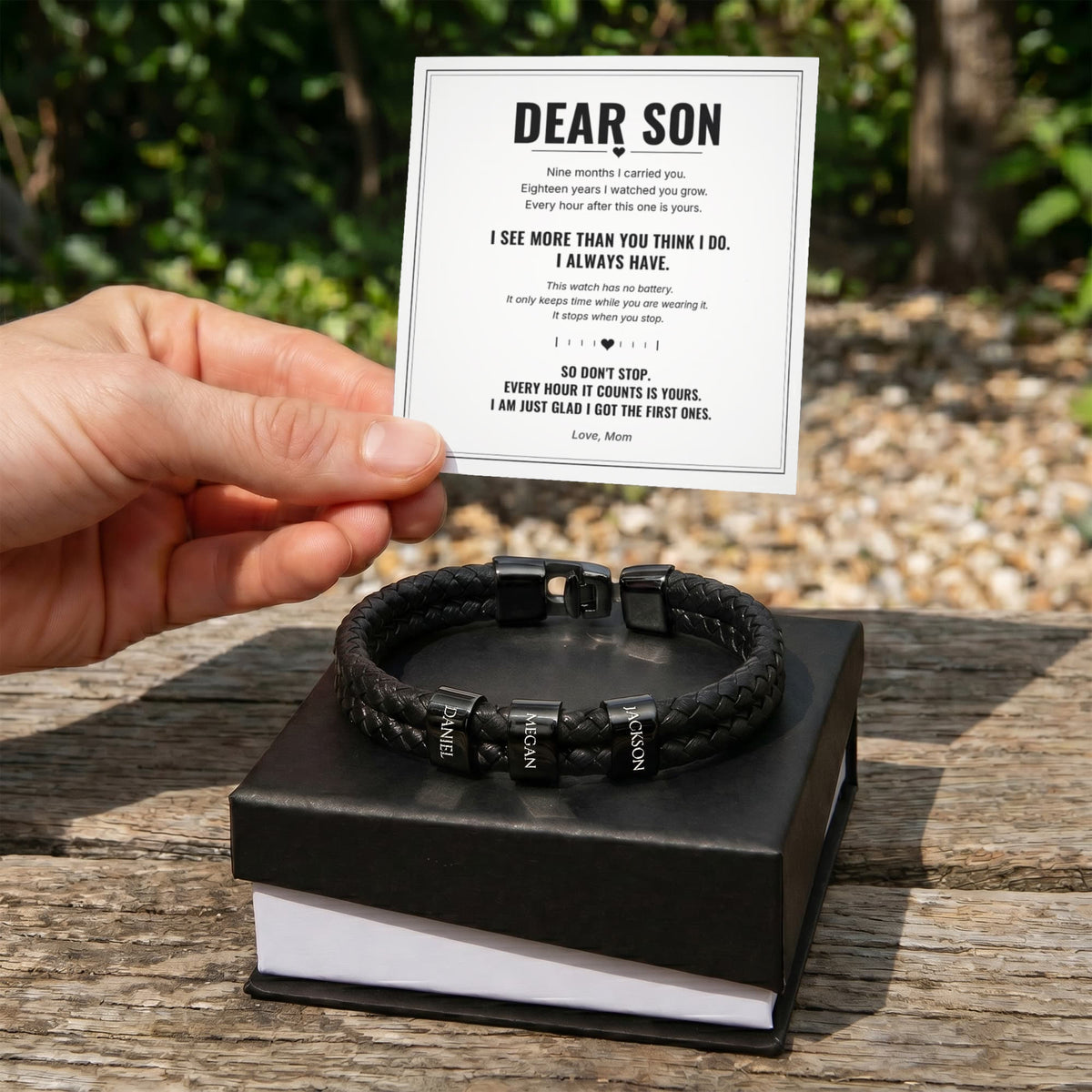 To My Son Forever Bracelet