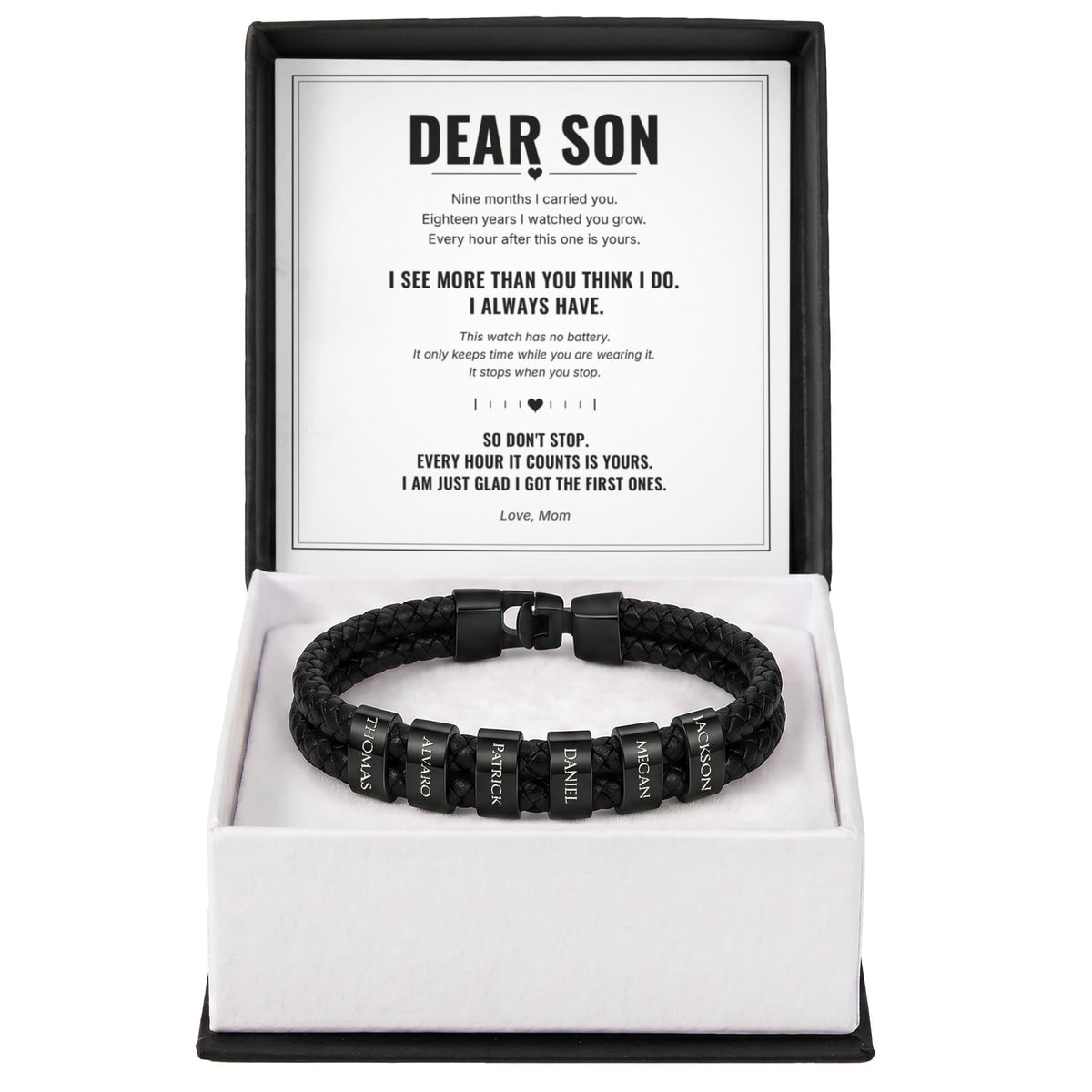 To My Son Forever Bracelet