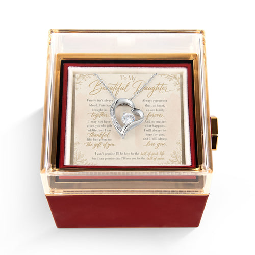 To My Beautiful Daughter - "A Family Forever" Necklace